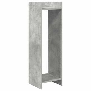 vidaXL Soporte de plantas Gris Hormig&oacute;n 30 x 30 x 100 cm