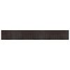 vidaXL Alfombra rectangular bamb&uacute; marr&oacute;n oscuro 70x500 cm
