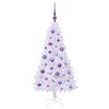 vidaXL &Aacute;rbol de Navidad artificial con 150 LED 120 cm PVC y Acero