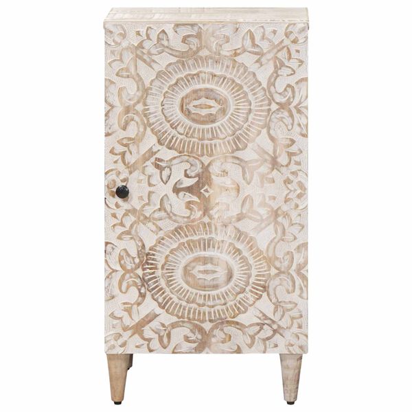 vidaXL Aparador con puerta 40 x 33,5 x 75 cm Madera de mango maciza