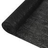 vidaXL Red de privacidad HDPE negro 2x10 m 195 g/m&sup2;