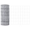 vidaXL Euro Valla 0,6 x 25 m Hierro recubierto de PVC