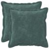 vidaXL Funda de almohada 2 pcs HOUTEN Azul mar 30 x 30 cm