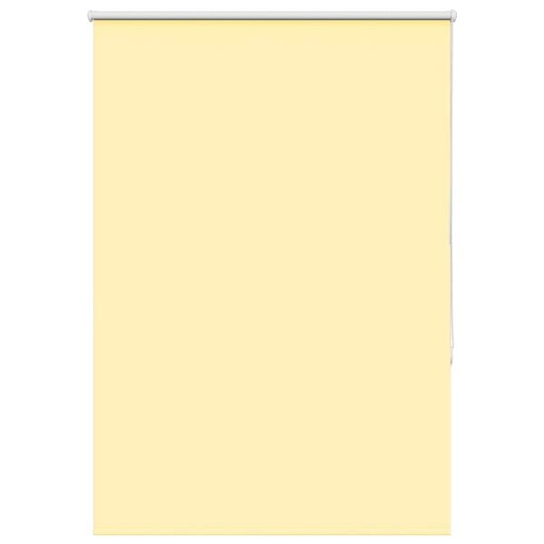 vidaXL Estor Enrollable Opaco Amarillo 90x130 cm Tela Ancho 85,7 cm