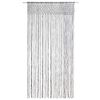 vidaXL Cortina de macramé algodón gris antracita 140x240 cm