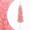 vidaXL &Aacute;rbol de Navidad artificial estrecho con bolas 150 cm 150 LED