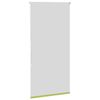 vidaXL Estor Enrollable Opaco hojas verde 70x175 cm Tela Ancho 65,7 cm