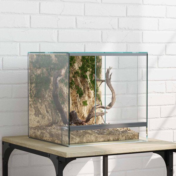 vidaXL Terrario Transparente 30 x 30 x 30 cm Cristal