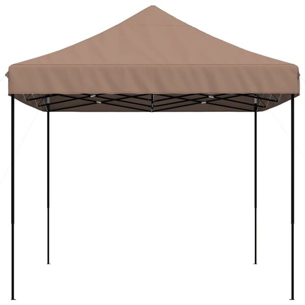 vidaXL Tienda de fiesta plegable Pop-Up marr&oacute;n 440x292x315 cm