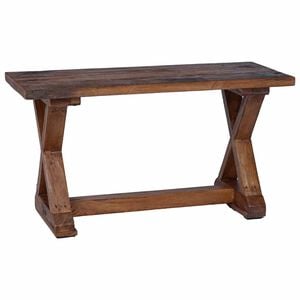 vidaXL Banco Natural 85 x 35 x 46 cm Madera maciza recuperada