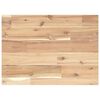 vidaXL Estante flotante madera maciza de acacia sin tratar 60x30x2 cm