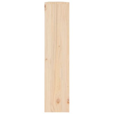 vidaXL Cubierta de radiador madera maciza de pino 169x19x84 cm
