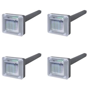 vidaXL Solar 4 x Exterminator De Rata