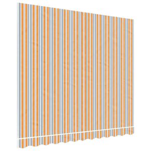 vidaXL Tela de repuesto para toldo multicolor 300x250 cm poli&eacute;ster