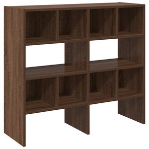 vidaXL Zapateros 2 uds apilables roble marr&oacute;n 89,5x30x40 cm