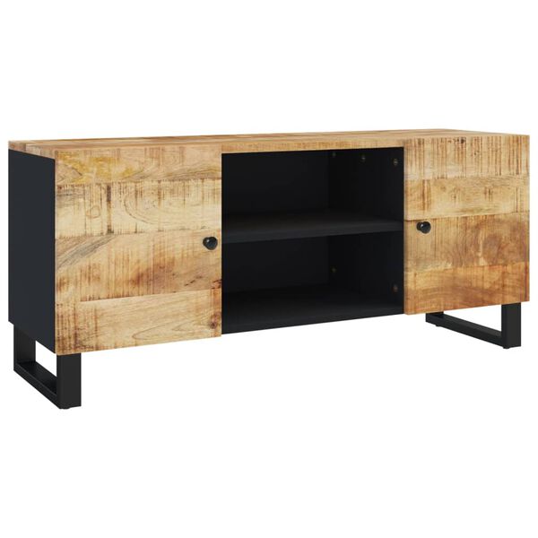 vidaXL Mueble de TV madera maciza de mango 105x33x46 cm