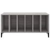 vidaXL Mueble para discos madera contrachapada gris Sonoma 100x38x48cm
