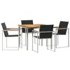 vidaXL Conjunto de Comedor de Jard&iacute;n 5 uds.