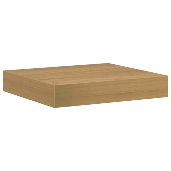 vidaXL Estante de pared Marr&oacute;n 23 x 23,5 x 4 cm Madera de ingenier&iacute;a