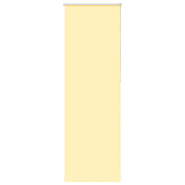 cmvidaXL Estor Enrollable Opaco Amarillo 70x210 cm Tela Ancho 65,7cm