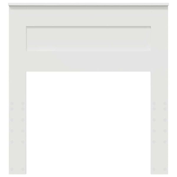 vidaXL Cabecero con cabecera 75 cm Madera contrachapada