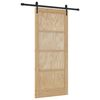 vidaXL Puerta Corredera ORKDAL Natural 86 x 198,5 cm