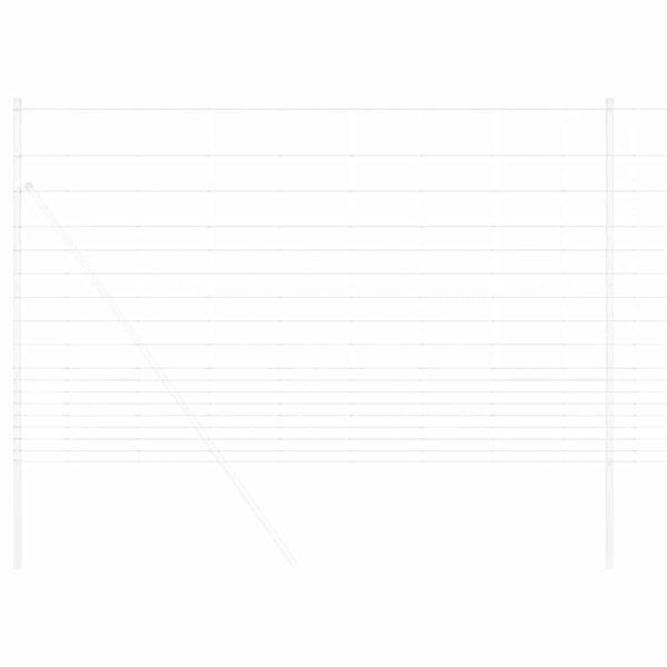 vidaXL Valla Salvaje Galvanizado en Caliente 1000 x 150 x 0,18 cm