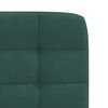 vidaXL Sillas de comedor 2 unidades terciopelo verde oscuro
