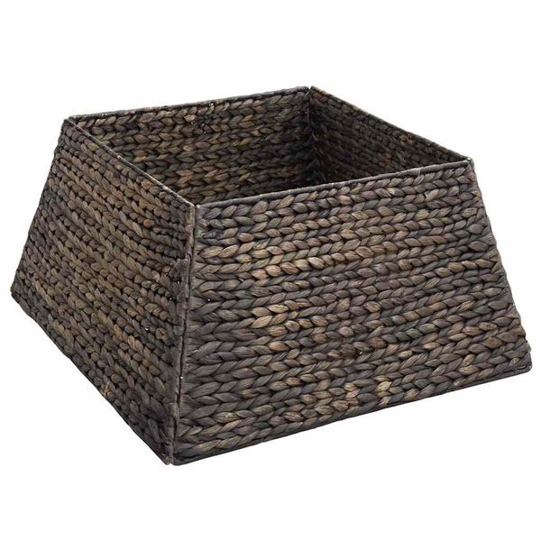 vidaXL Collar para &aacute;rbol de Navidad Negro 50 x 50 x 25 cm