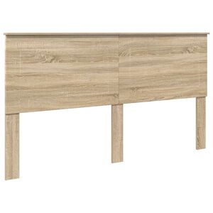vidaXL Cabecero Roble Sonoma 200 cm Madera contrachapada