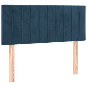 vidaXL Cabecero de terciopelo azul oscuro 80x5x78/88 cm