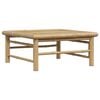 vidaXL Mesa de jard&iacute;n de bamb&uacute; 65x65x30 cm