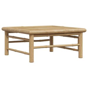 vidaXL Mesa de jard&iacute;n de bamb&uacute; 65x65x30 cm