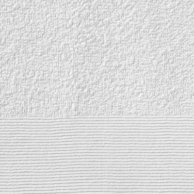 vidaXL Toallas de ducha 2 uds algodón blanco 450 g/m² 70x140 cm