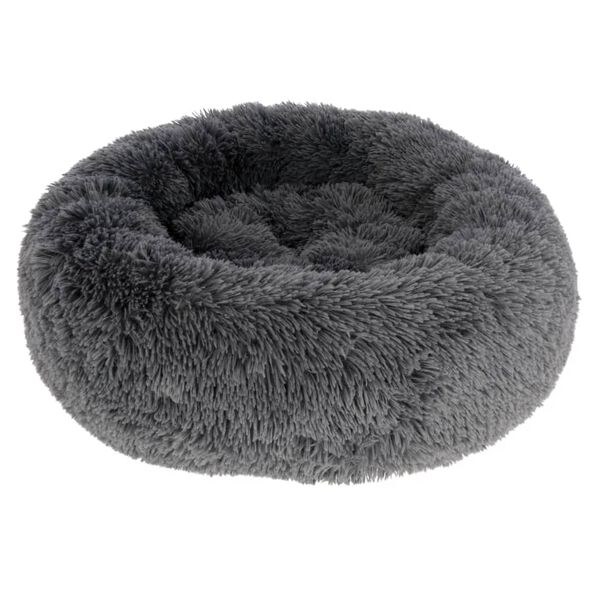 Kerbl Cama para perros suave Fluffy gris 18 cm