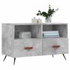 vidaXL Mueble para TV madera contrachapada gris hormig&oacute;n 80x36x50 cm
