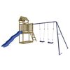 vidaXL Parque infantil de exterior madera de pino impregnada
