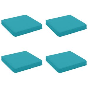 vidaXL Cojines de Asiento de 4 Piezas VUGHT 4 pcs 100% Poli&eacute;ster