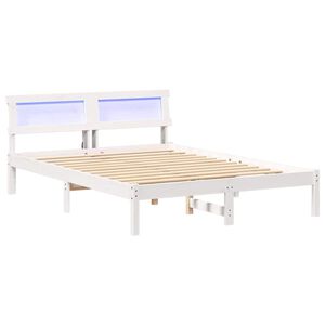 vidaXL Estructura de cama 120 x 190 cm Madera de pino macizo