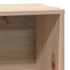 vidaXL Cama con estantería sin colchón madera maciza de pino 100x200cm