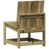 vidaXL Silla de jard&iacute;n madera de pino impregnada 50,5x55x77 cm