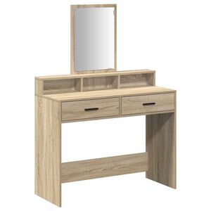 vidaXL Mesa Tocador Roble Sonoma 100 x 41 x 140 cm