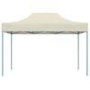 vidaXL Carpa de Fiesta Crema 280 x 410 x 315 cm Tela Oxford