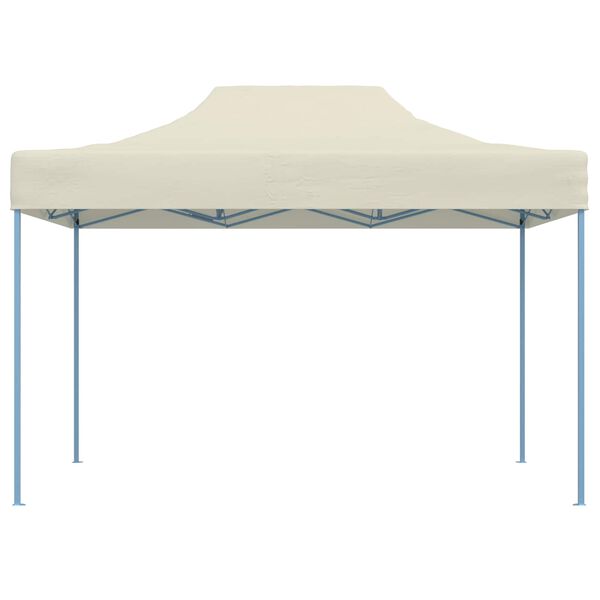 vidaXL Carpa de Fiesta Crema 280 x 410 x 315 cm Tela Oxford