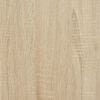 vidaXL Armario de madera contrachapada color roble 50x50x200 cm