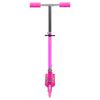 vidaXL Patinete de ni&ntilde;os de 2 ruedas manillar ajustable aluminio rosa