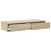 vidaXL Cajones de cama con caj&oacute;n Roble Sonoma 90 x 36,5 x 16,5 cm