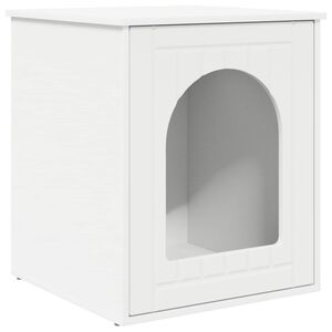 vidaXL Casa para Gatos 53 x 52 x 62 cm Madera de ingenier&iacute;a