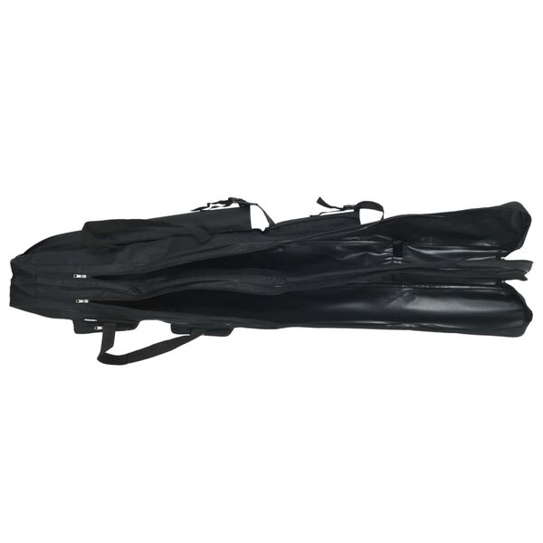 vidaXL Bolso para caña de pescar tela oxford negro 160 cm