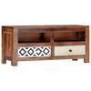 vidaXL Mueble de TV madera maciza de acacia 90x30x40 cm